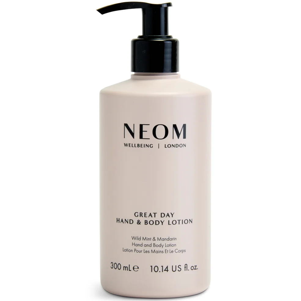 NEOM Wellbeing Great Day Hand and Body Lotion 300ml Image 1