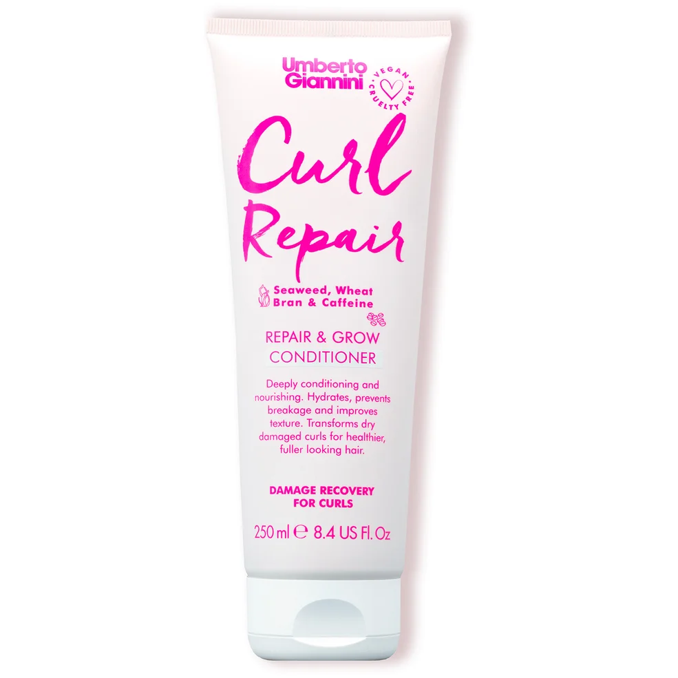 Umberto Giannini Curl Repair and Grow Conditioner 250ml Image 1