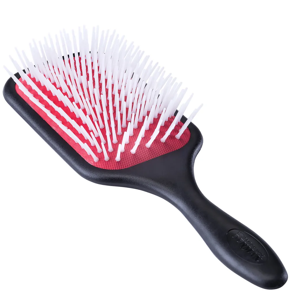 Denman D38 Power Paddle Brush - Red/Black Image 1