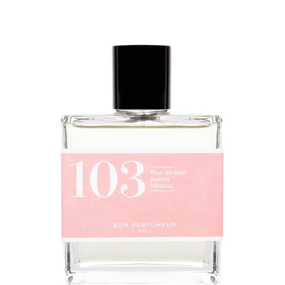 Bon Parfumeur 103 Tiare Flower Jasmine Hibiscus Eau de Parfum - 100ml Image 1