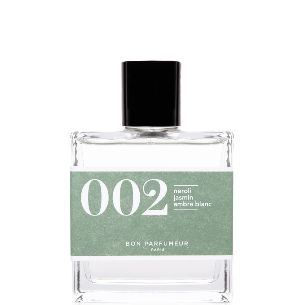 Bon Parfumeur 002 Neroli, Jasmine, White Amber Eau de Parfum - 100ml Image 1
