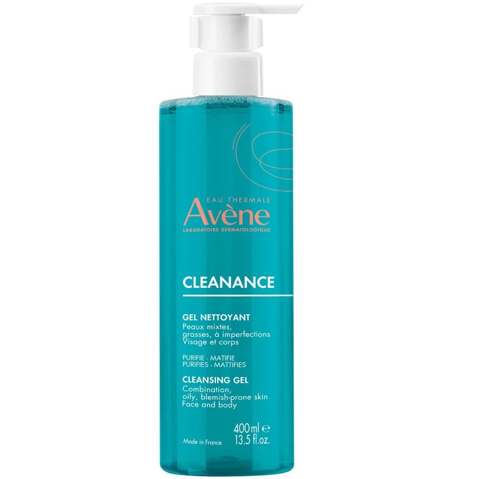 Avène Cleanance Cleansing Gel For Oily, Blemish Prone Skin 400ml Image 1