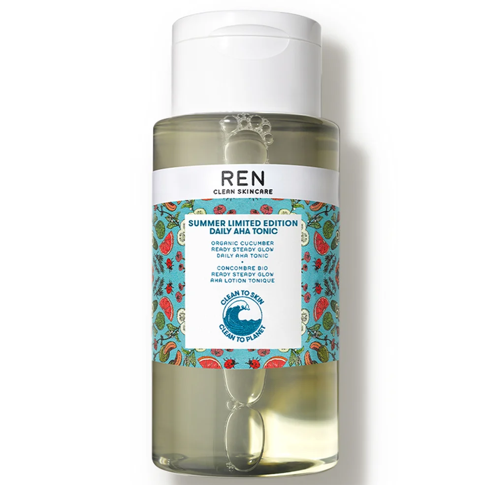 REN Clean Skincare Limited Edition Daily AHA Tonic 250ml Image 1