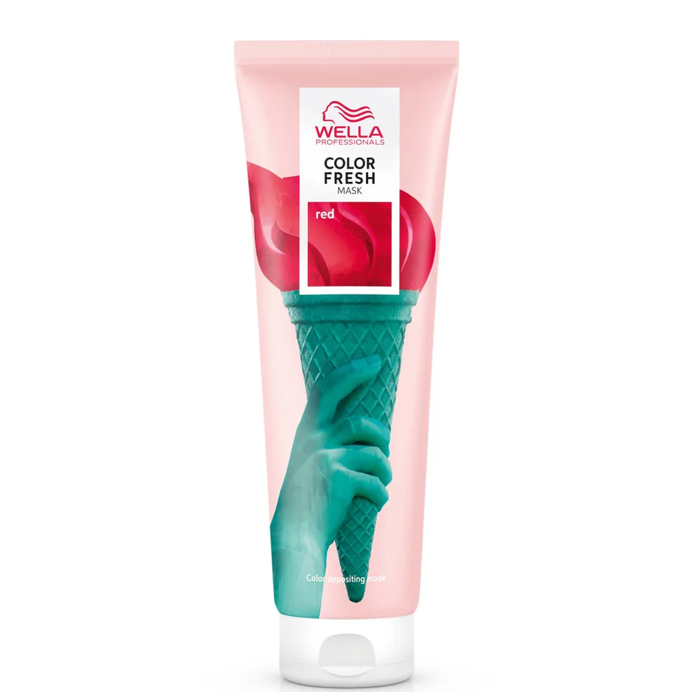 Wella Professionals Care Color Fresh Semi-Permanent Colour Mask - Red 150ml Image 1