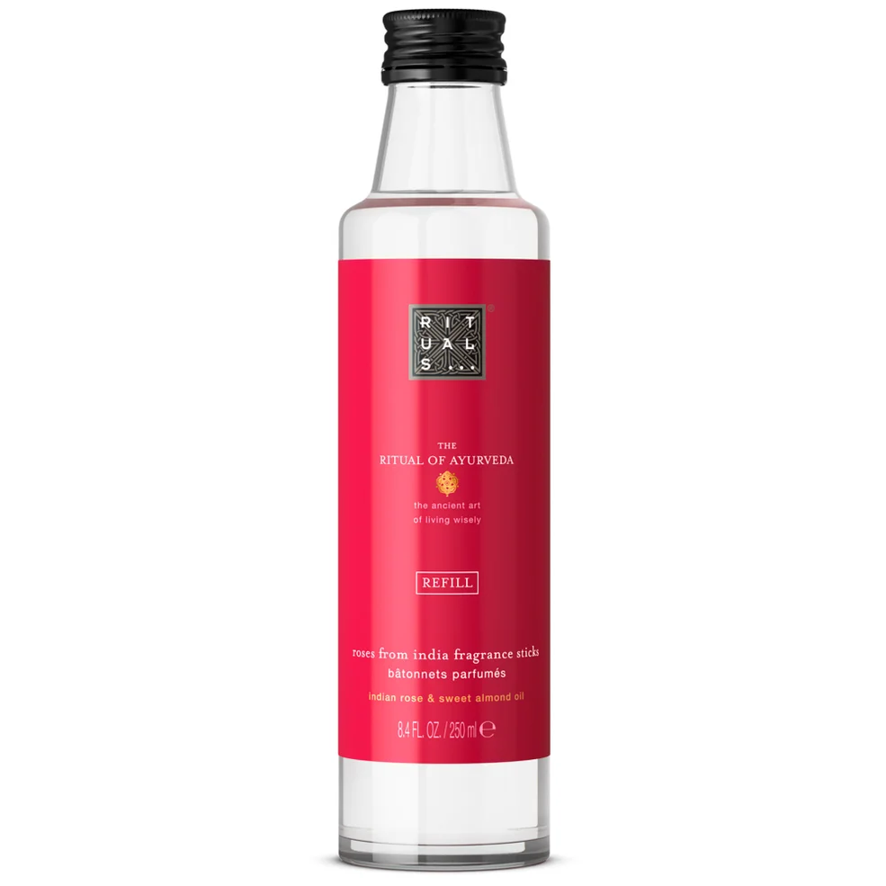 RITUALS The Ritual of Ayurveda Sweet Almond & Indian Rose Reed Diffuser Refill 250ml Image 1