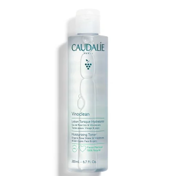 Caudalie Vinoclean Moisturising Toner with Rose Water 200ml