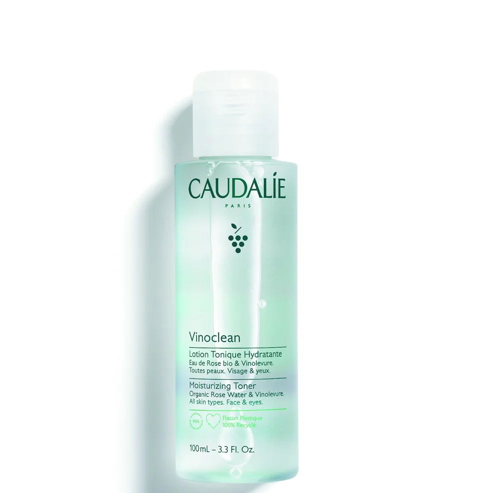 Caudalie Vinoclean Moisturising Toner with Rose Water 100ml Image 1