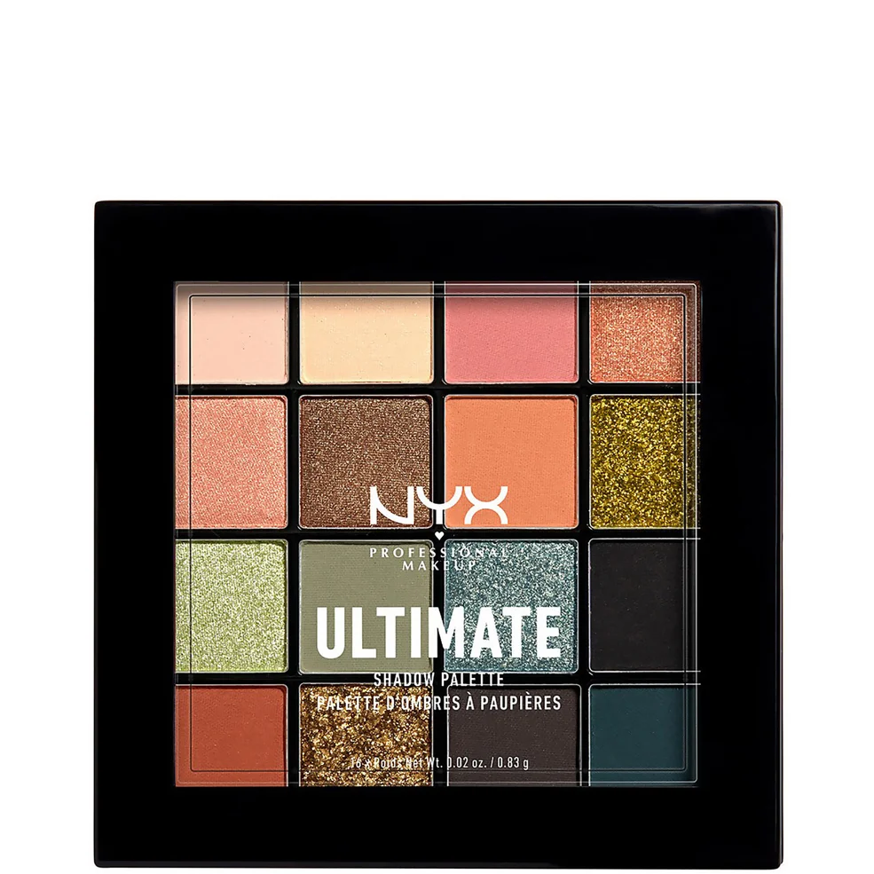 NYX Professional Makeup Ultimate Shadow Utopia Palette - 16 Shades 10g Image 1