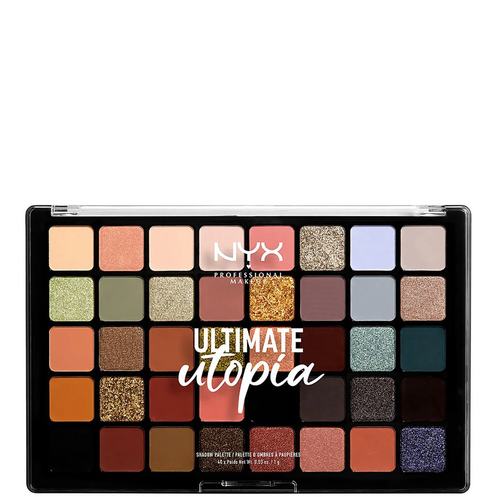 NYX Professional Makeup Ultimate Shadow Utopia Palette - 40 Shades 10g Image 1