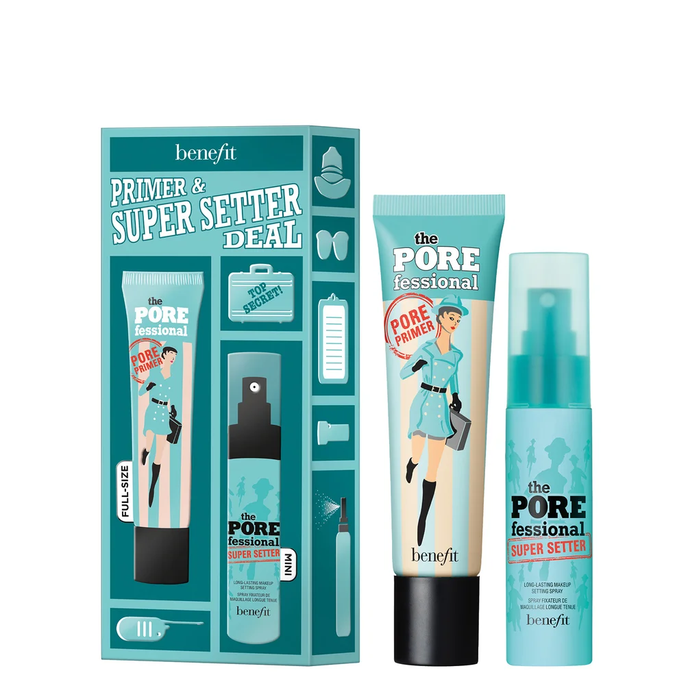 benefit Prime and Super Setter Deal Porefessional Face Primer and Setting Spray Duo (Worth £41.50) Image 1