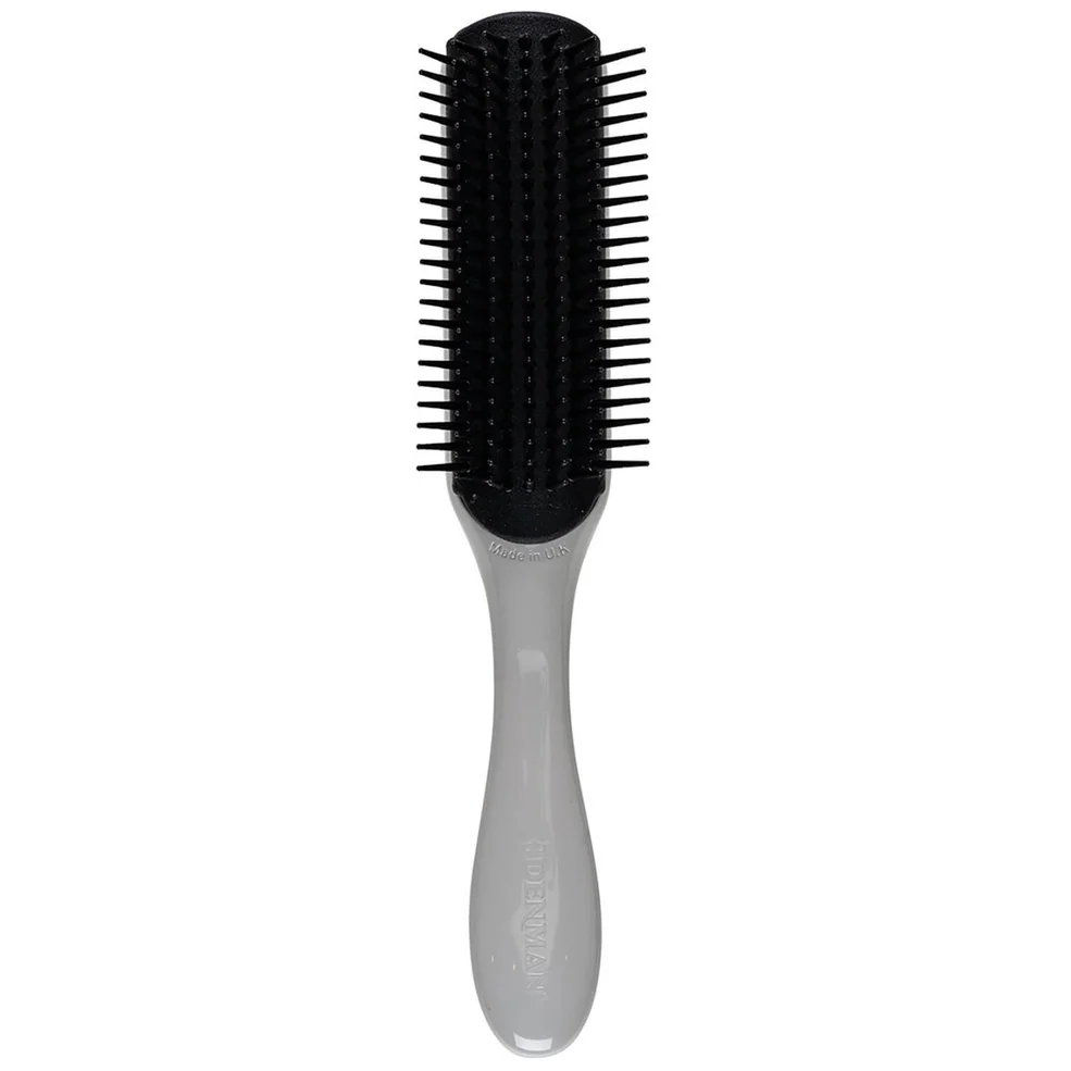 Denman D3 Original 7 Row Styling Brush - Arctic Grey Image 1