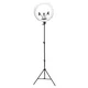 Rio Professional Makeup and Vlogging 18 Inch Dimmable LED Ring Light