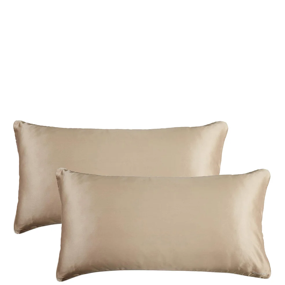 Iluminage Skin Rejuvenating Anti-Ageing Copper Pillowcase Duo - Gold Image 1