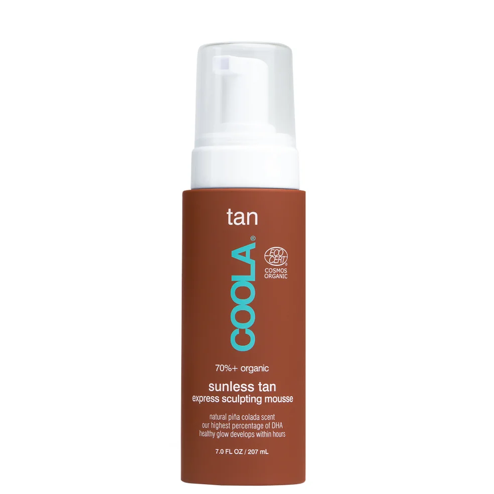COOLA Organic Sunless Tan Sculpting Mousse (7 fl oz) Image 1