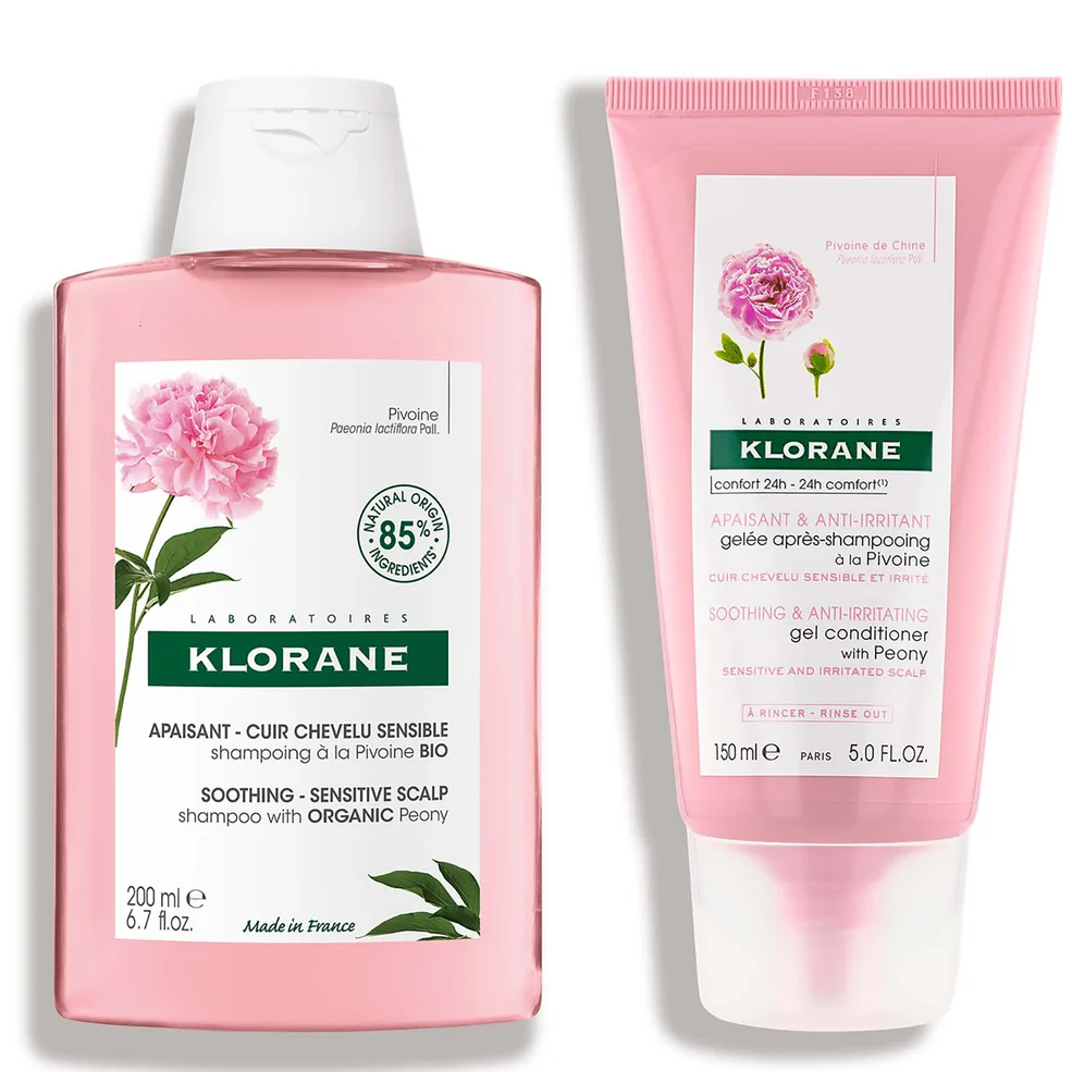 KLORANE Soothing Peony Duo for Sensitive Scalp, Dry Scalp Image 1