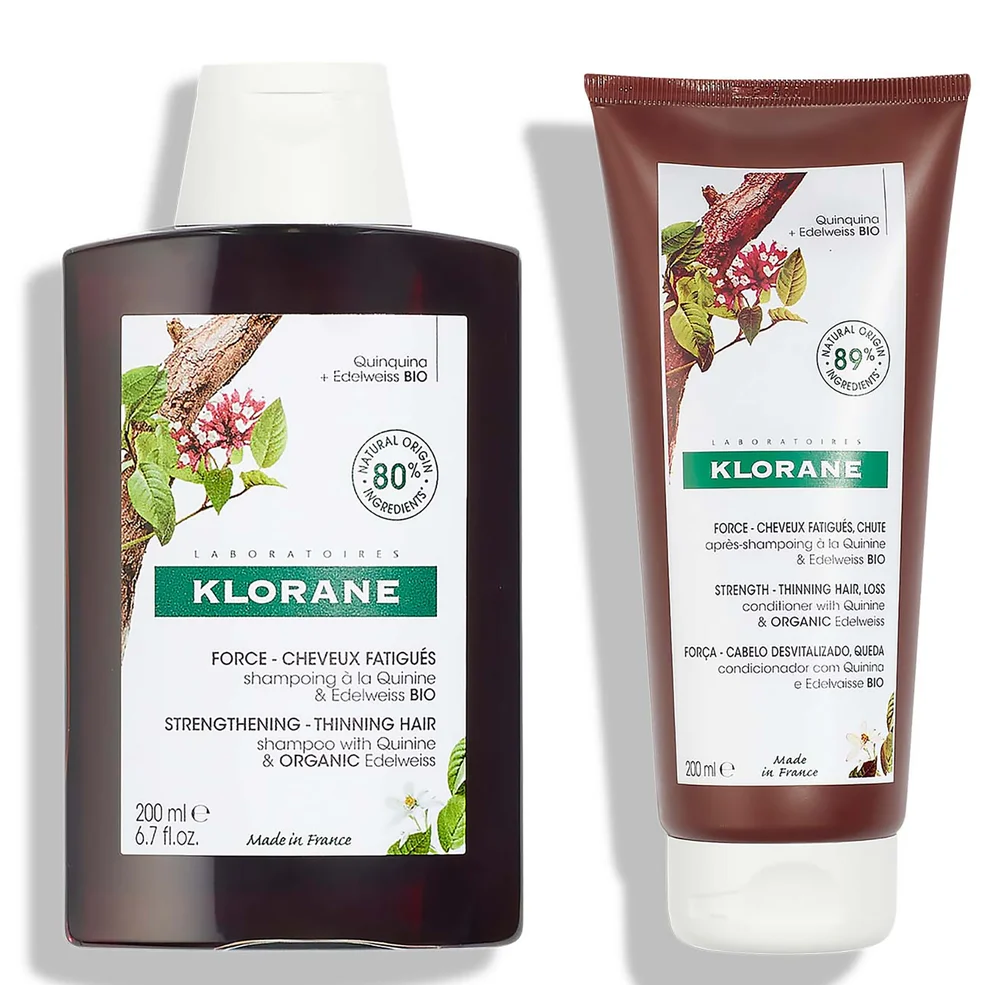 KLORANE Strenghtening Quinine Duo for Thinning, Tired Hair Image 1