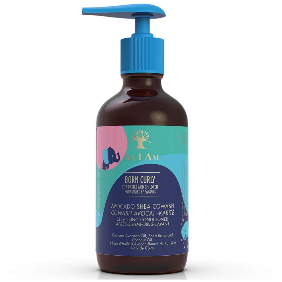 As I Am Born Curly Curly Avocado Shea Cowash 240ml Image 1
