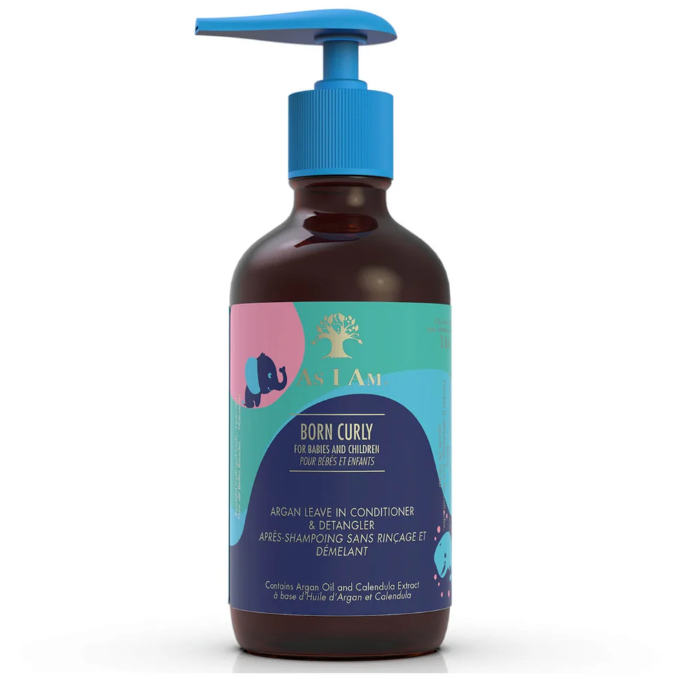 As I Am Argan Born Curly Leave-in Conditioner and Detangler 240ml Image 1