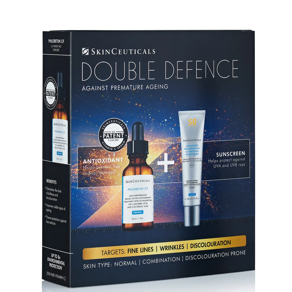 SkinCeuticals Double Defence Phloretin CF Kit for Combination, Discolouration-Prone Skin (Worth £214.00) Image 1