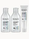 Redken Acidic Bonding Concentrate Shampoo 300ml, Conditioner 300ml and Leave-In Treatment 150ml Bond Repair Bundle