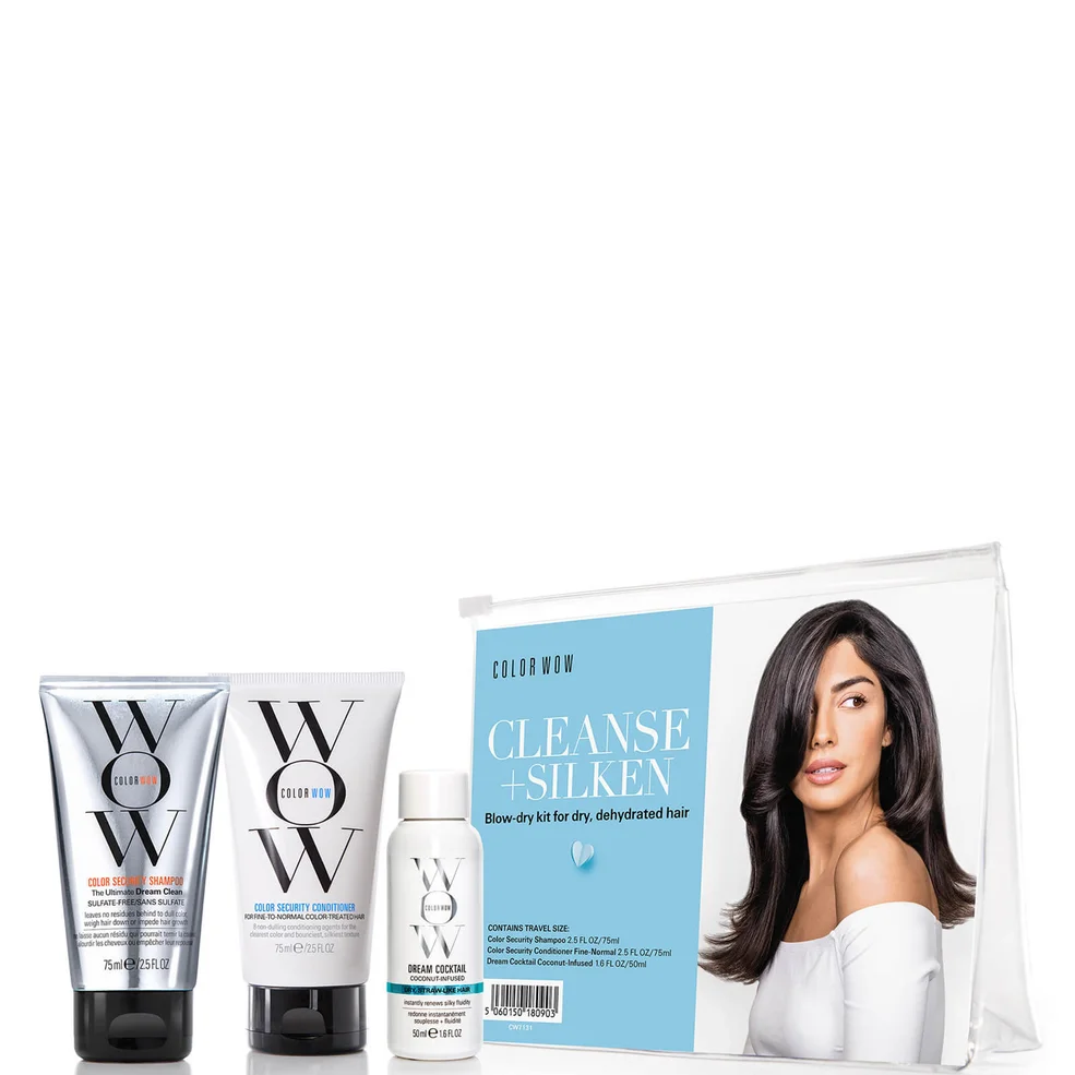 Color Wow Cleanse and Silken Blow-Dry Kit Image 1