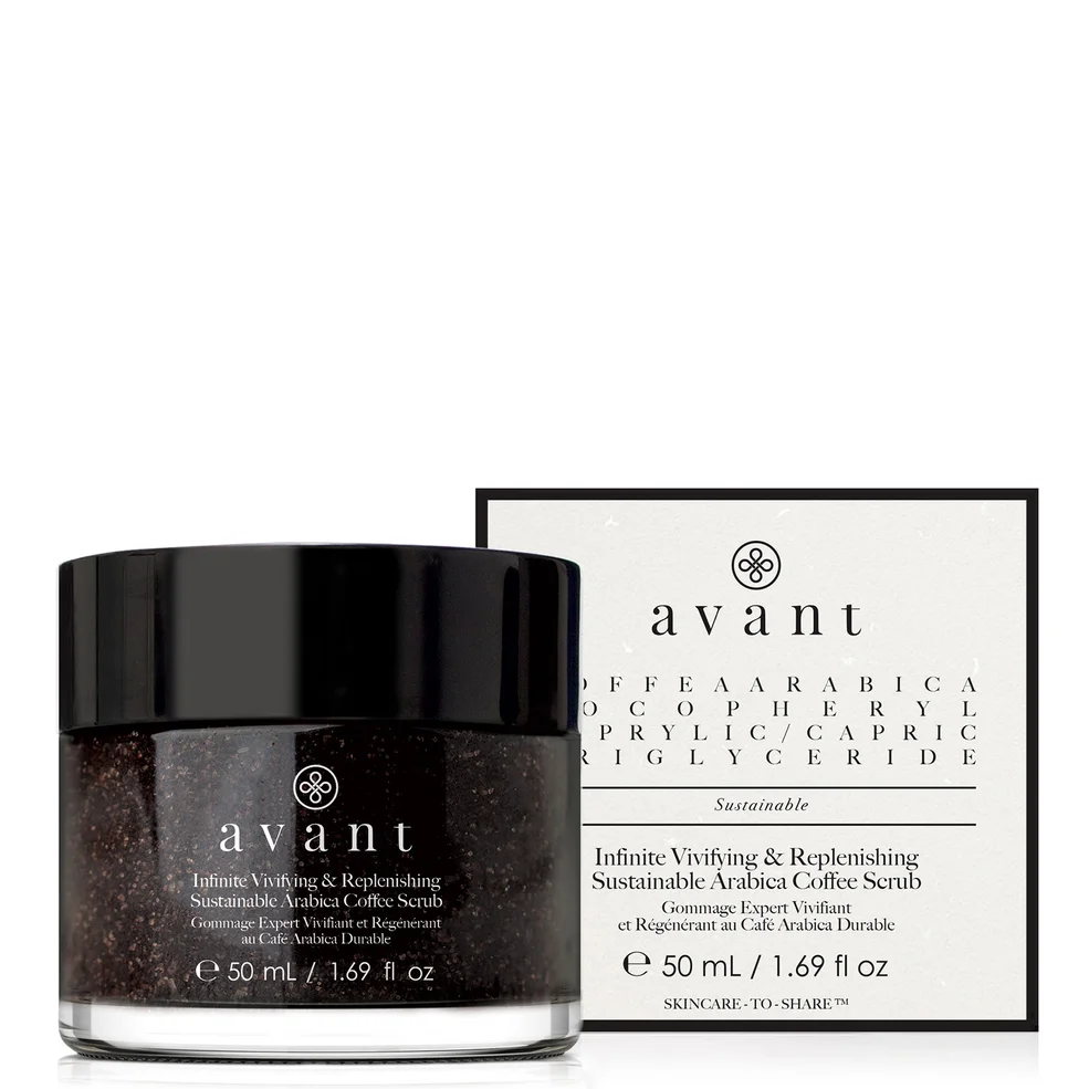 Avant Skincare Infinite Vivifying and Replenishing Sustainable Arabica Coffee Scrub 50ml Image 1