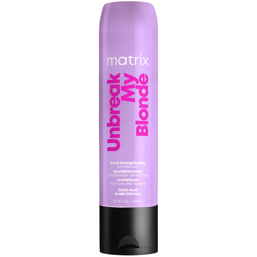 Matrix Total Results Unbreak My Blonde Strengthening Conditioner for Chemically Over-processed Hair 300ml Image 1