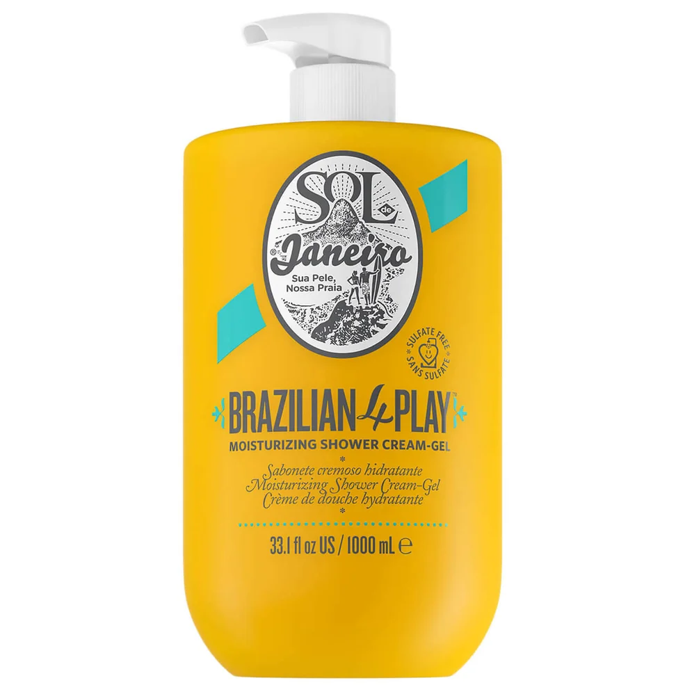 Sol de Janeiro Brazilian 4 Play Moisturizing Shower Cream-Gel 1000ml Image 1