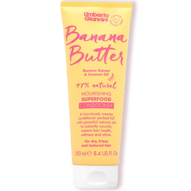 Umberto Giannini Banana Butter Nourishing Superfood Conditioner 250ml