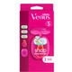 Venus Extra Smooth Snap Pink H+3 Blades