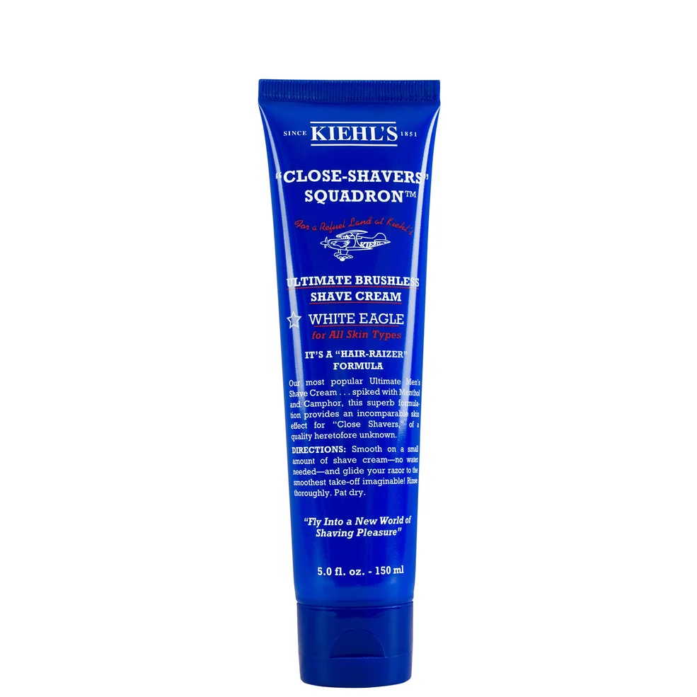 Kiehl's Ultimate Brushless Shave Cream - White Eagle 150ml Image 1