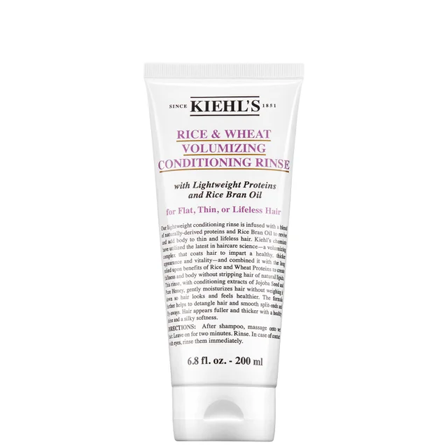 Kiehl's Rice and Wheat Volumizing Conditioning Rinse 200ml