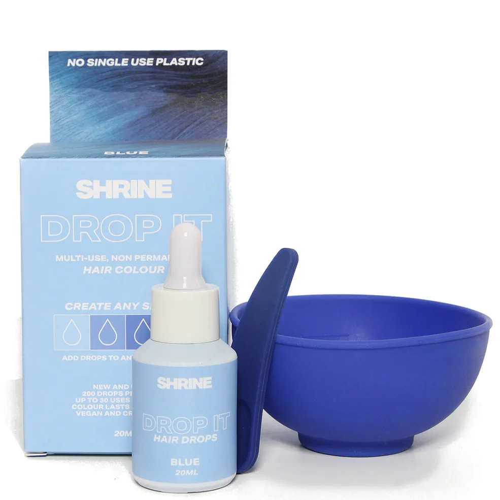 SHRINE Drop It Hair Colourant - Blue 20ml Image 1