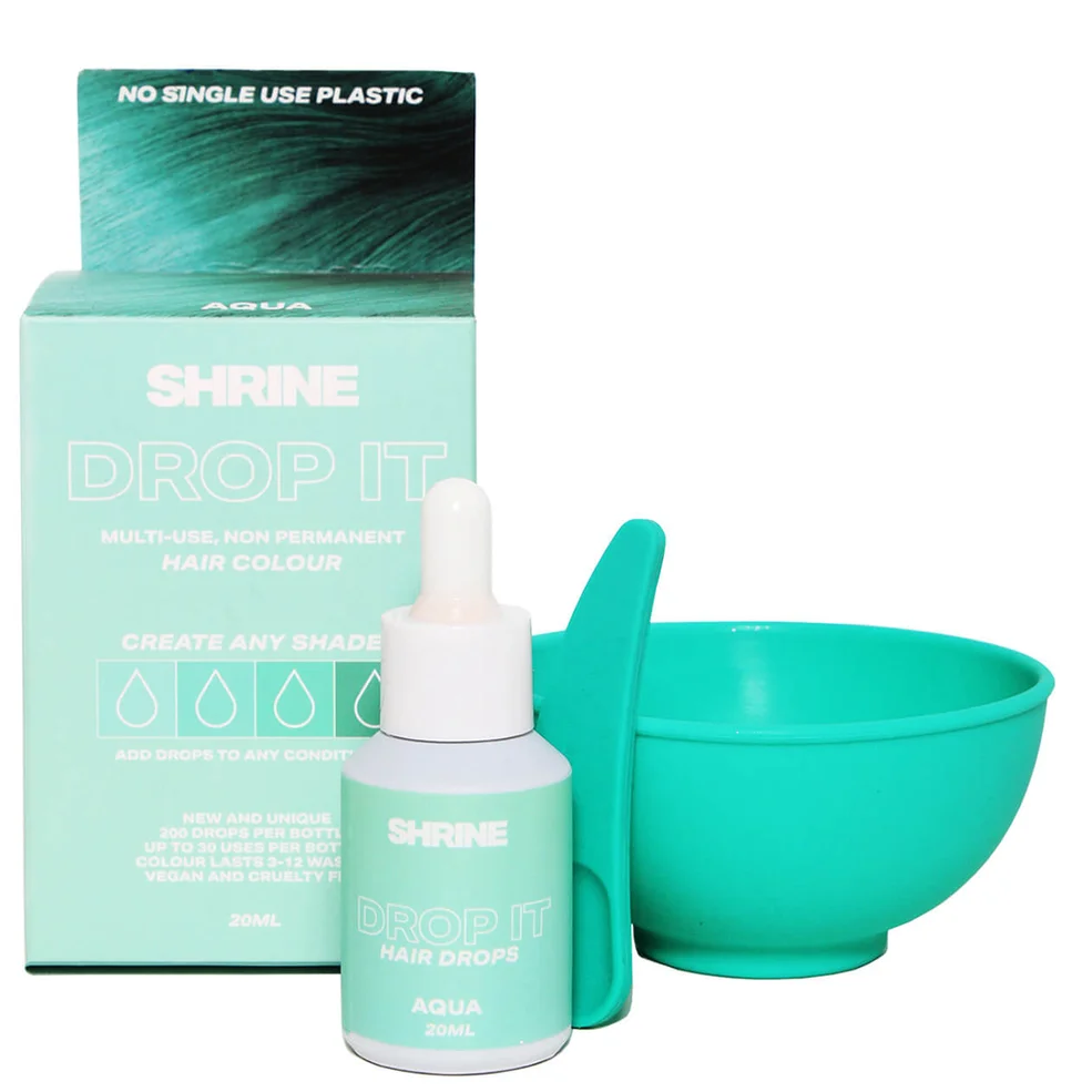 SHRINE Drop It Hair Colourant - Aqua 20ml Image 1
