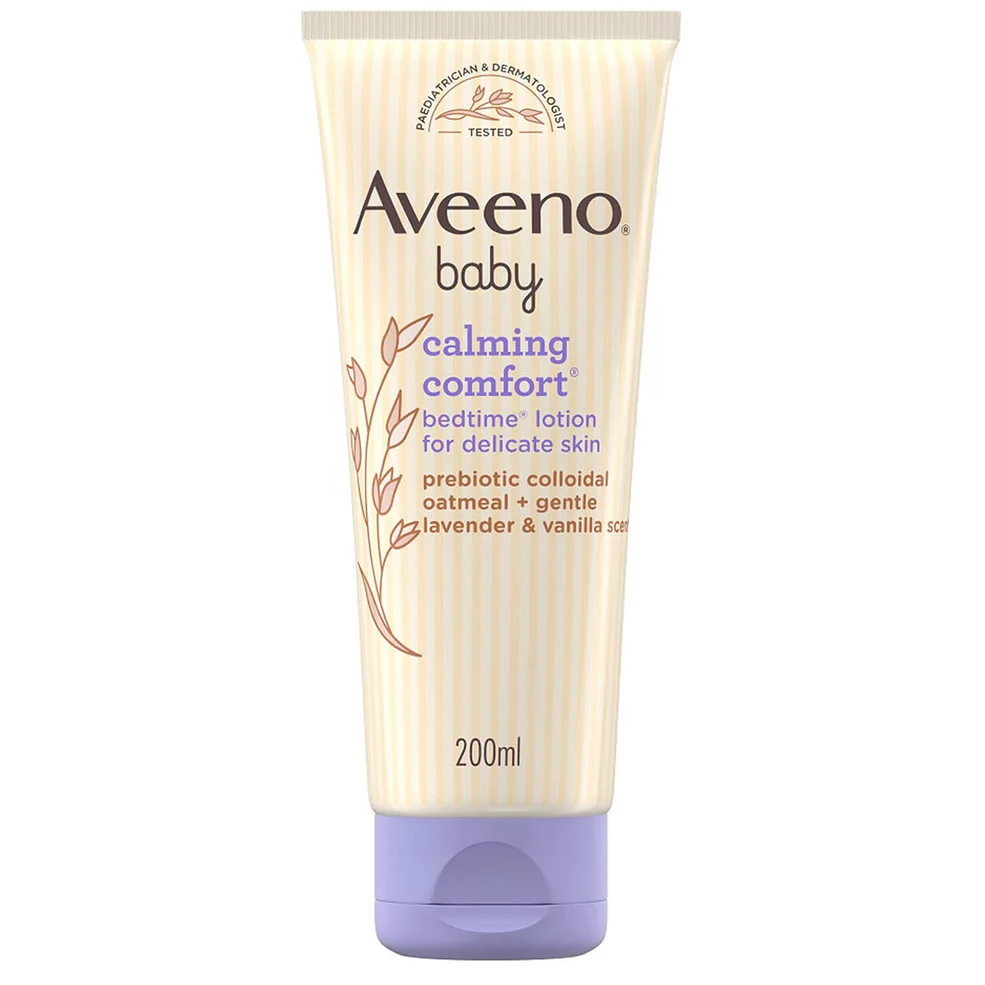 Aveeno Baby Calming Comfort Bedtime Lotion 200ml Image 1