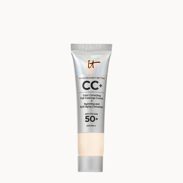 IT Cosmetics CC+ and Nude Glow Lightweight Foundation and Glow Serum ...