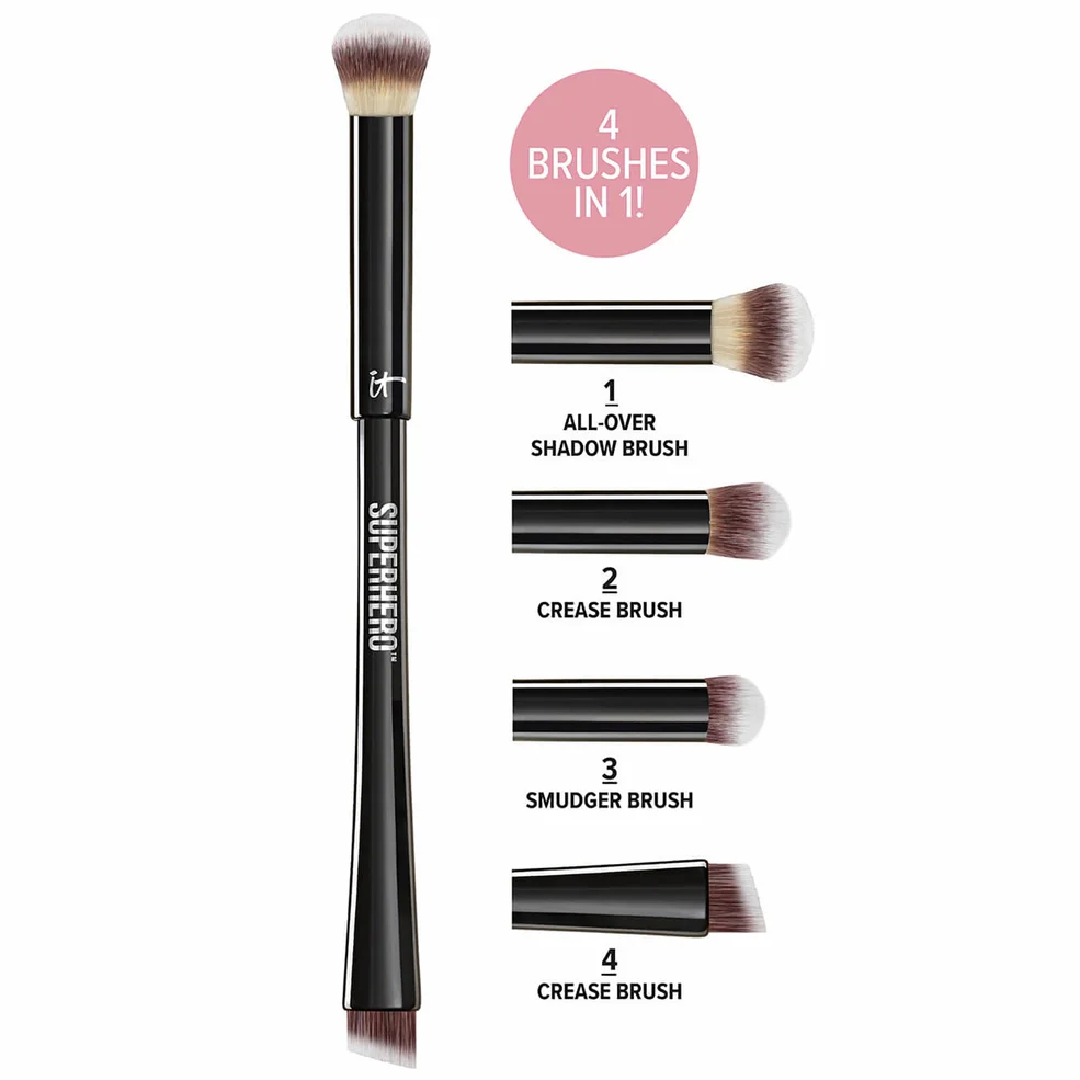 IT Cosmetics Superhero 4-in-1 Eye-Transforming Super Shadow and Liner Brush Image 1