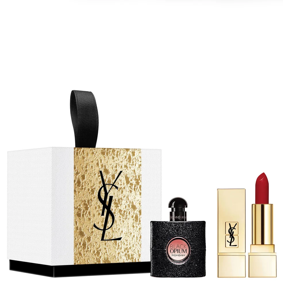 Yves Saint Laurent Black Opium and Lip Bauble Set Image 1