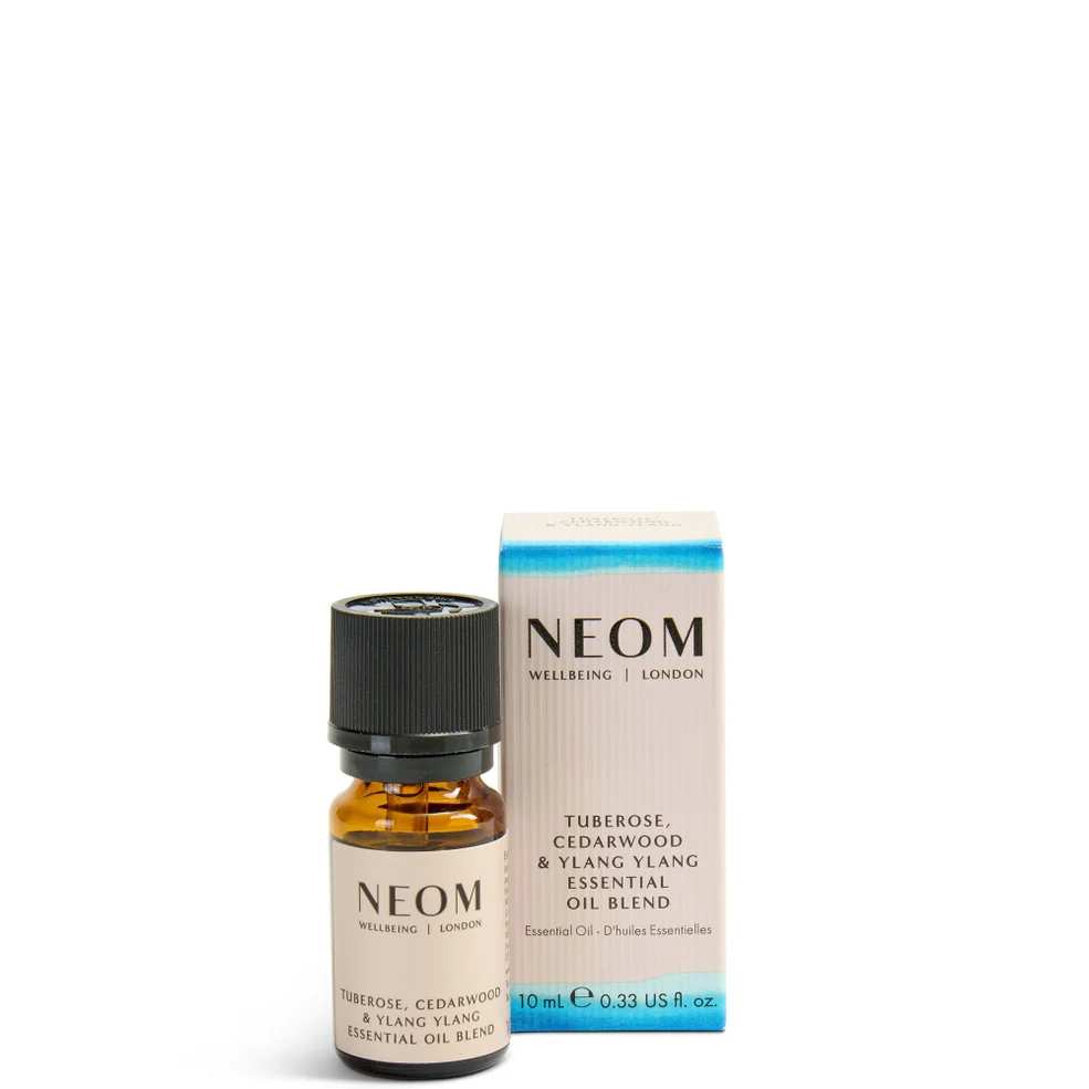 NEOM Wellbeing Tuberose, Cedarwood and Ylang Ylang Essential Oil Blend 10ml Image 1