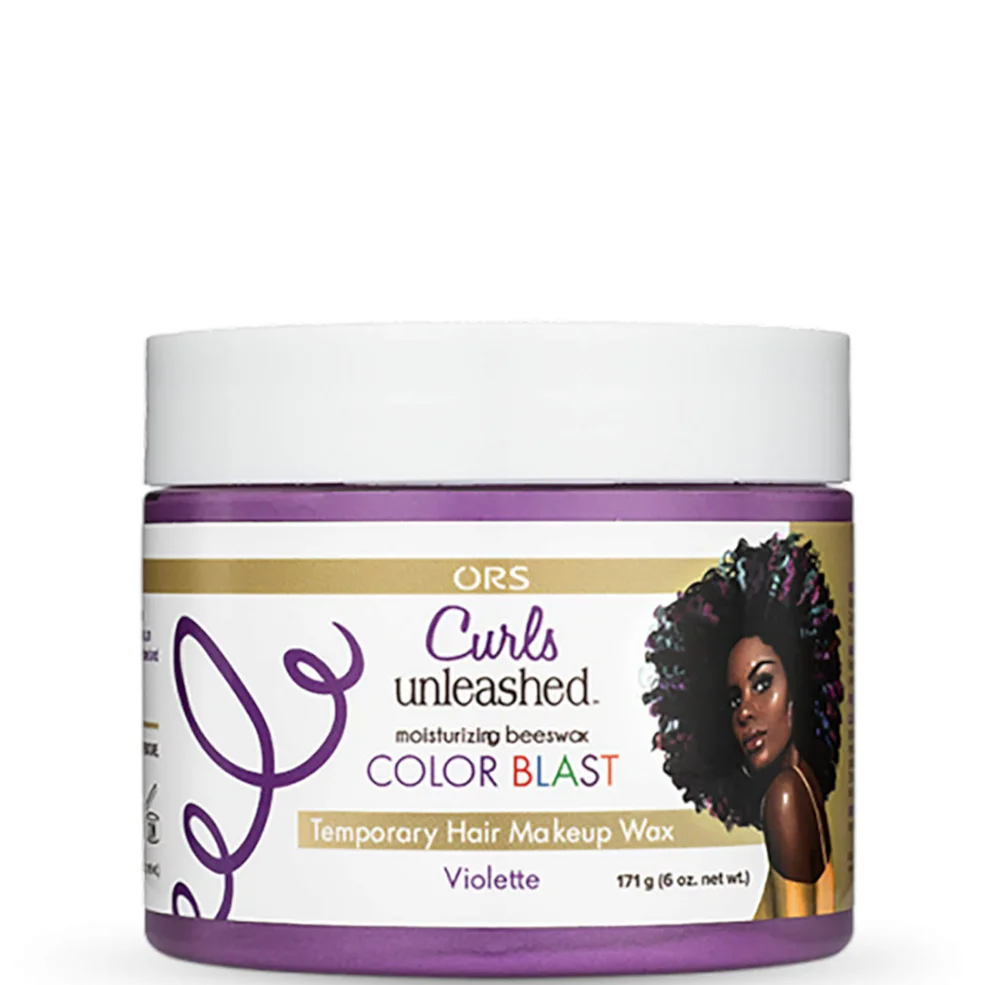 ORS Curls Unleashed Colour Blast Temporary Hair Makeup Wax - Violette Image 1