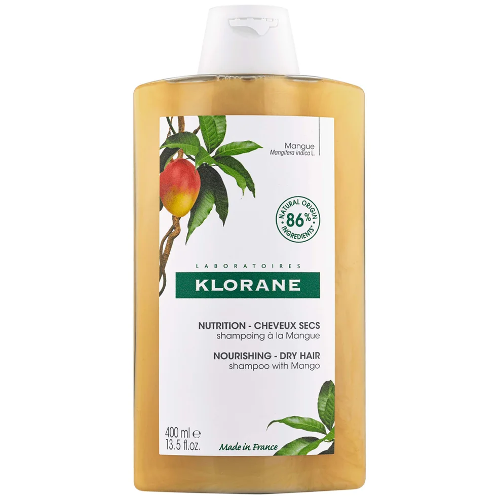 KLORANE Nourishing Shampoo with Mango for Dry Hair 400ml Image 1