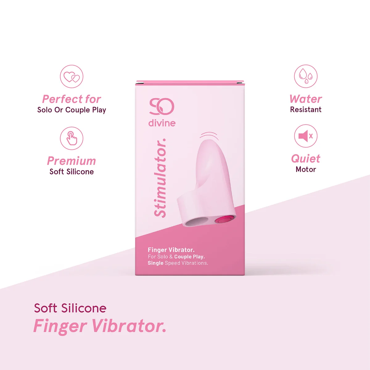 So Divine Self Pleasure Vibrating Finger Stimulator | LOOKFANTASTIC So Divine Self Pleasure Vibrating Finger Stimulator | LOOKFANTASTIC