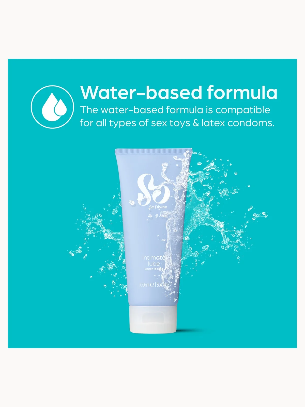 So Divine Classic Water-Based Lubricant 100ml | LOOKFANTASTIC So Divine Classic Water-Based Lubricant 100ml | LOOKFANTASTIC