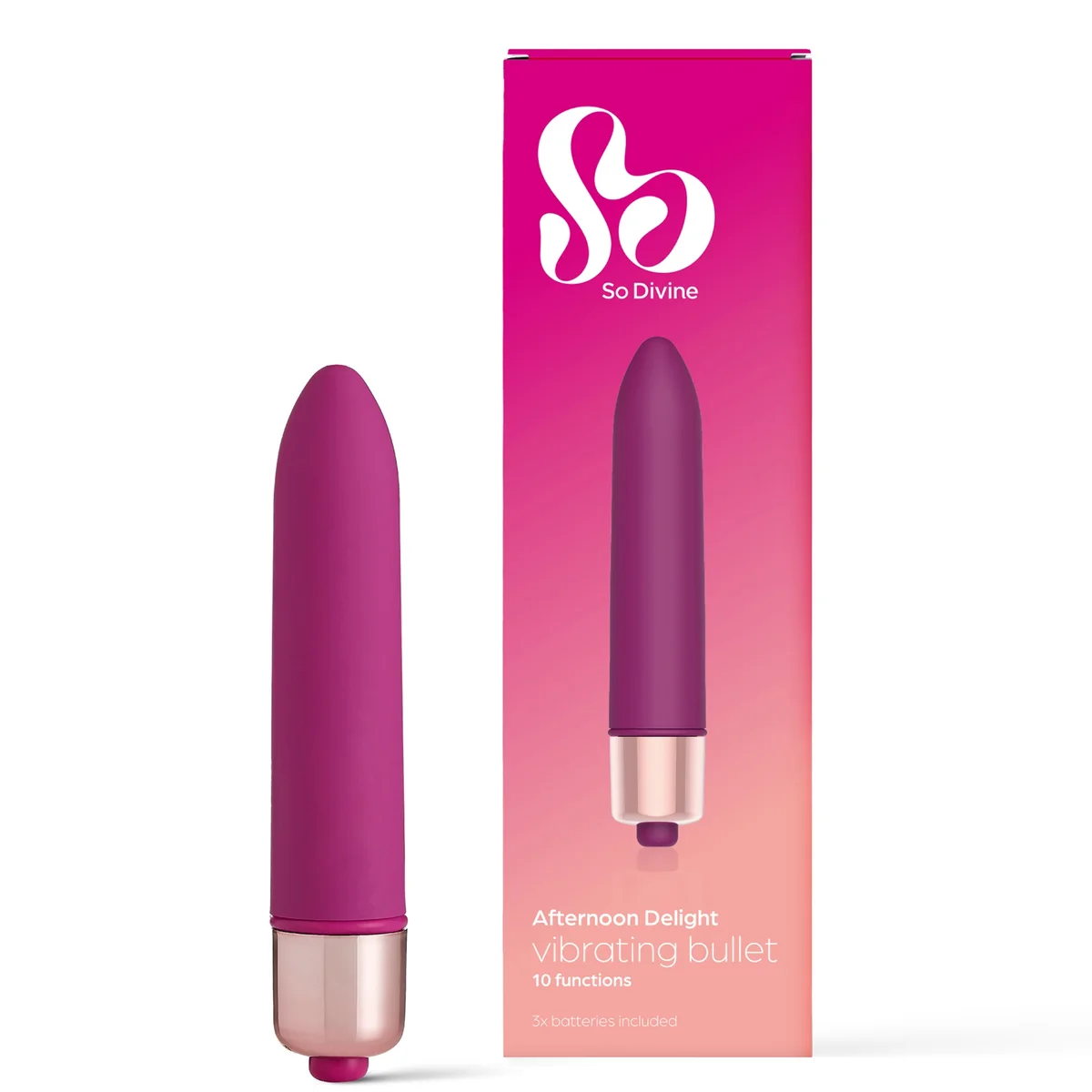 So Divine Afternoon Delight Bullet Vibrator | LOOKFANTASTIC So Divine Afternoon Delight Bullet Vibrator | LOOKFANTASTIC