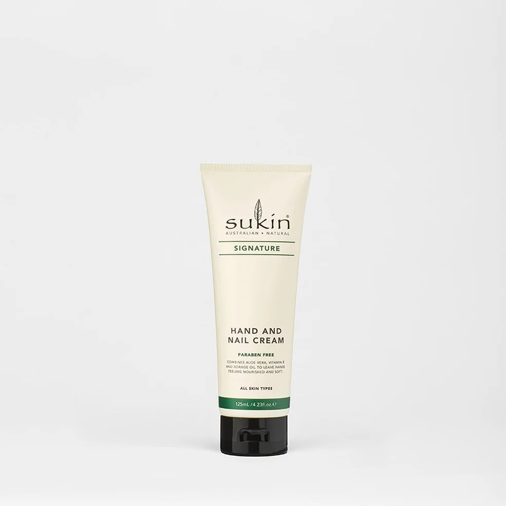 Sukin Hand & Nail Cream Tube - Signature 125ml Image 1