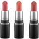 MAC Mini Nude Lipstick Trio