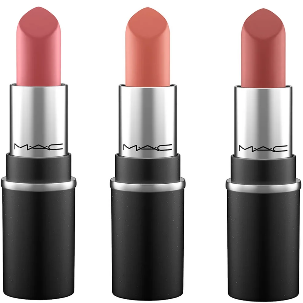 MAC Mini Nude Lipstick Trio Image 1