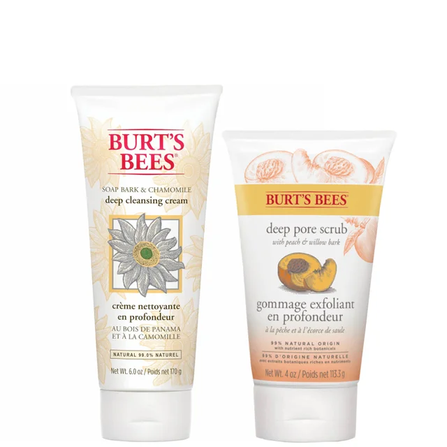Burt's Bees Clean Skin Duo (Worth £22.98)