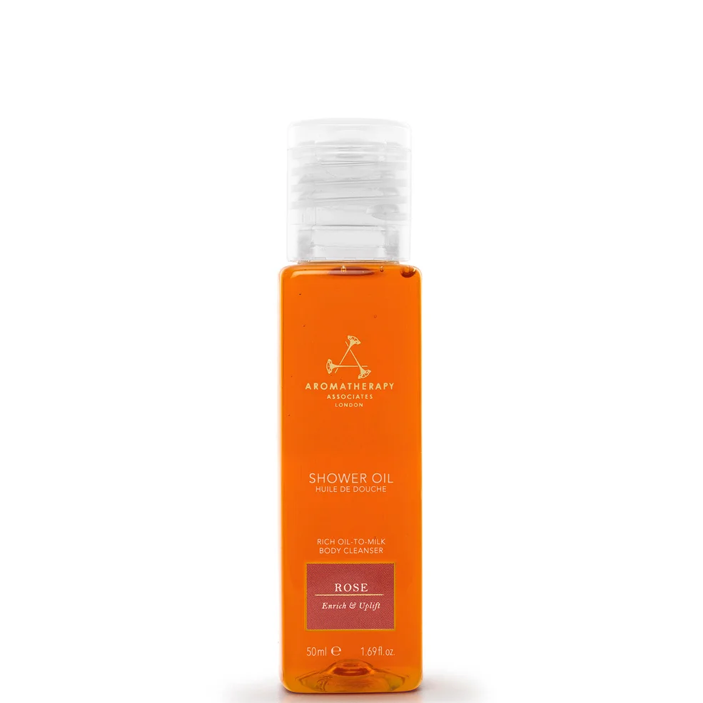 Aromatherapy Associates Rose Shower Oil 50ml Image 1