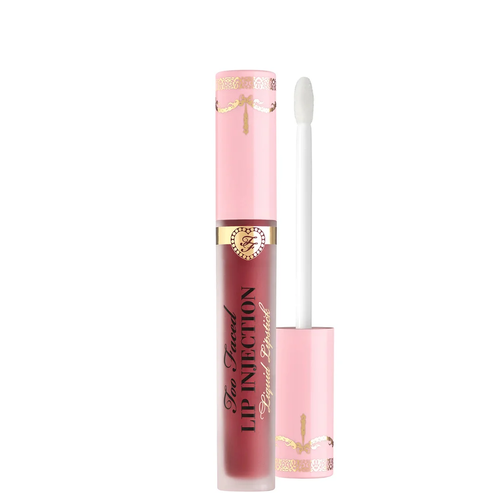 Too Faced Lip Injection Demi-Matte Liquid Lipstick 3ml (Various Shades) Image 1